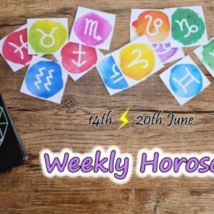 Weekly H O R O S C O P E  | 14th June to 20th June 2021 | Zodiac sign Prediction | Tarot astrology