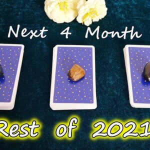 Your September to December - What Will Happen? ☾Pick A Card ♆ REST OF 2021 PREDICTION ☽LOVE & CAREER