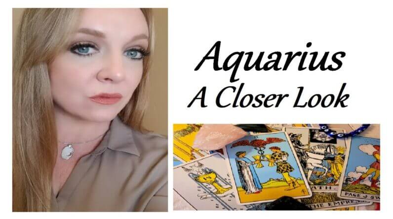 Aquarius August 2021 ❤ Soooo Much Flirting Going On Aquarius ❤ Bonus! A Closer Look