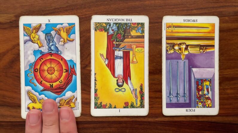 A turn of the karmic wheel! 24 August 2021 Your Daily Tarot Reading with Gregory Scott