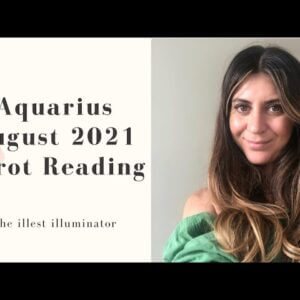 AQUARIUS - 'OFFICIAL COMMUNICATION PUTS YOU ON CLOUD 9!' - Mid August 2021 Tarot Reading