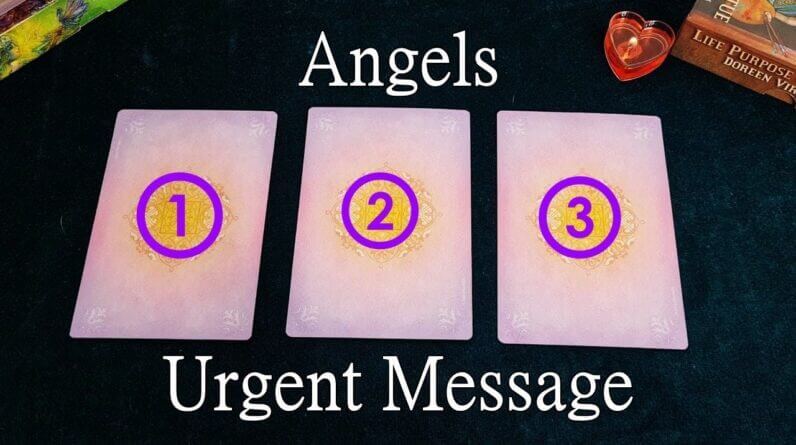 🔮⚠️URGENT Messages Your Angels NEED You To Know (RIGHT NOW)??😧💡(Pick A Card)✨Tarot Reading✨
