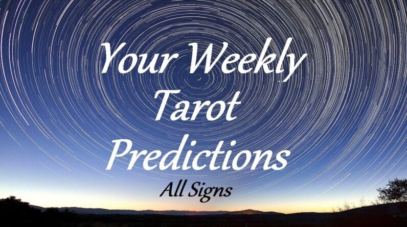 All Zodiac Signs 🌬🔥💧🌎 Your Weekly Tarot Predictions October 24 - October 30, 2021
