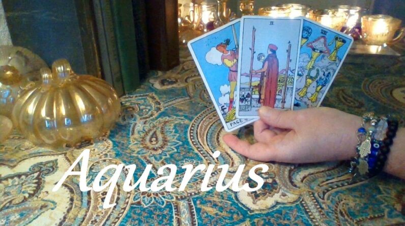 Aquarius November 2021 ❤ The Ultimate Love Test! Must Watch! 💲 Good Fortune On Your Side