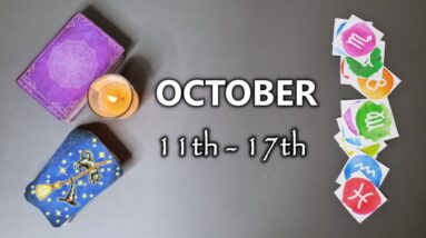 ALL SIGNS→CURRENT ENERGIES ☾ Weekly HOROSCOPE✴︎ 11th Oct to 17th Oct | October Tarot Reading