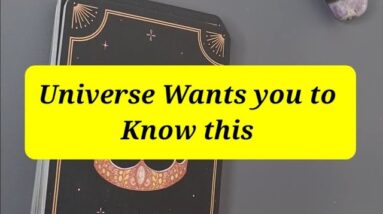What Universe Wants You to Know #urgentmessageforyou #pickacard #shorts #oracleguidance
