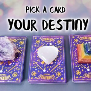 Your Destiny → Pick A Crystal • What is Written in your destiny • Tarot Reading ☾ Psychic reading☽