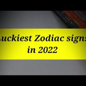 Luckiest Zodiac Signs in 2022 #zodiacsign2022 #shorts #astrology