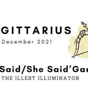 SAGITTARIUS - 'CONFESSIONS COMING YOUR WAY' - December 2021 Tarot Reading