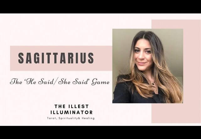 SAGITTARIUS - THE 'HE SAID/SHE SAID' Game - February 2022 Tarot Reading