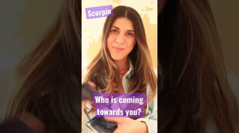Scorpio ♏️ Who is coming towards you? #scorpio #shorts #tarot #march2022 #tarotreading