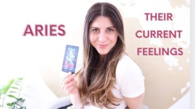 Aries♥️ Their Current FEELINGS For You! #shorts #aries #tarot #tarotreading #lovereading #march2022