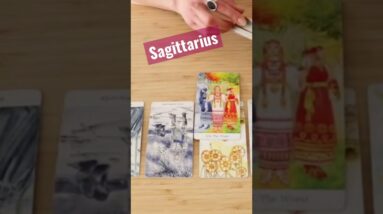Sagittarius ♐️ Who is coming towards you? #shorts #sagittarius #tarot #horoscope