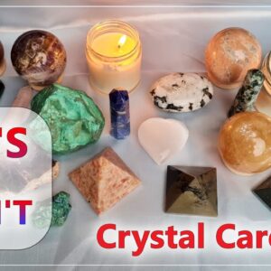 Don't Do These Things With Your Crystals | Crystals Do's & Don'ts | Crystal  Cleanse, Charge & Use