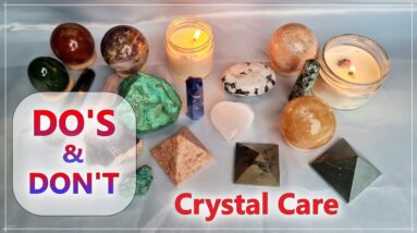 Don't Do These Things With Your Crystals | Crystals Do's & Don'ts | Crystal  Cleanse, Charge & Use