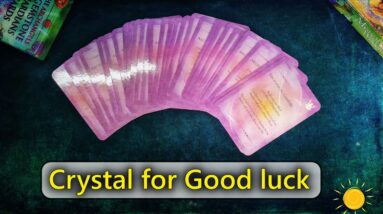 Which Crystal is best for ME | PICK A CARD |Crystals for Good Luck and Prosperity-Crystal Healing