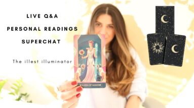 LIVE Q&A Personal Tarot Readings ( Please Read the Description Box :) )