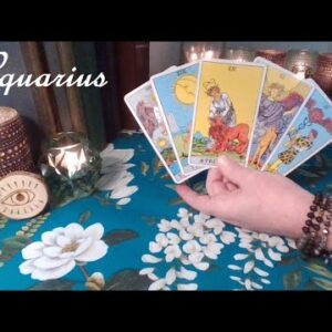 Aquarius August 2022 ❤️  PRETENDING They Don't Care, BUT IT'S AN ILLUSION! HIDDEN TRUTH! Tarot Read