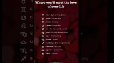 Location Of Your Partner based on Zodiac Sign 🔮 Marriage Prediction #shorts #lisasimmi #zodiacfacts