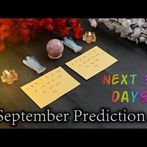YOUR September 2022 ~in DETAIL~ 🤠 Pick Your DATE OF BIRTH → Numerology - Psychic Tarot Reading