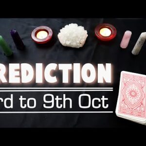 Weekly HOROSCOPE ✴︎ 3rd October to 9th October✴︎  October Tarot Reading Weekly Prediction