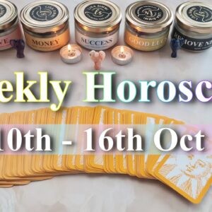 Weekly HOROSCOPE ✴︎ 10th October to 16th October ✴︎  October Tarot Reading Weekly Prediction