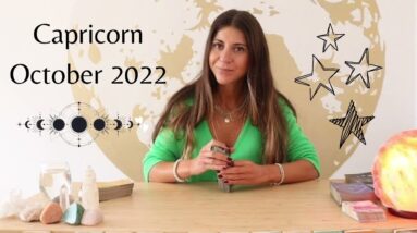 Capricorn - 'A VERY SPECIFIC MESSAGE FOR YOU!' - October 2022 Tarot Reading