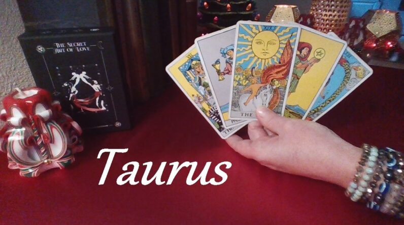 Taurus December 2022 ❤️💲 DEEP CONVERSATIONS & DEEP UNDERSTANDING Taurus! LOVE & MONEY #Tarot