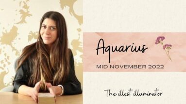AQUARIUS  -'WHY THEY HAVE BEEN HOLDING BACK!' Healing Relationships! - Mid November 2022