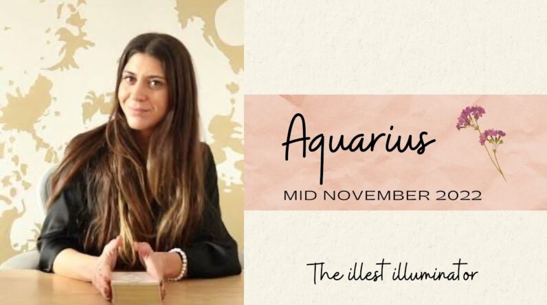 AQUARIUS  -'WHY THEY HAVE BEEN HOLDING BACK!' Healing Relationships! - Mid November 2022