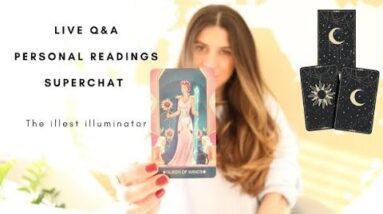 LIVE Mini Q&A Personal Tarot Readings ( Please Read the Description Box :) )