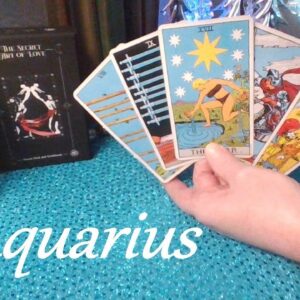 Aquarius January 2023 ❤️ ALL OR NOTHING! Their Last Attempt At Communication?! HIDDEN TRUTH #Tarot