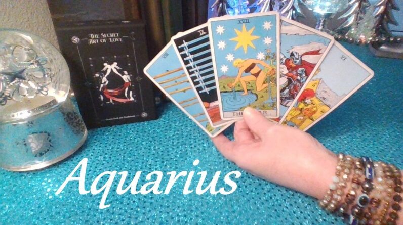 Aquarius January 2023 ❤️ ALL OR NOTHING! Their Last Attempt At Communication?! HIDDEN TRUTH #Tarot