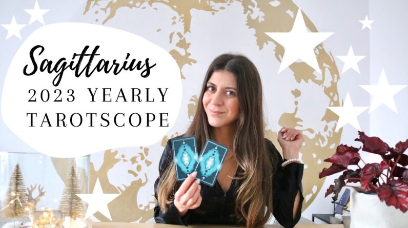 ⭐️SAGITTARIUS ⭐️ Your 2023 Yearly Horoscope || ✨The 12 Houses Tarot Reading