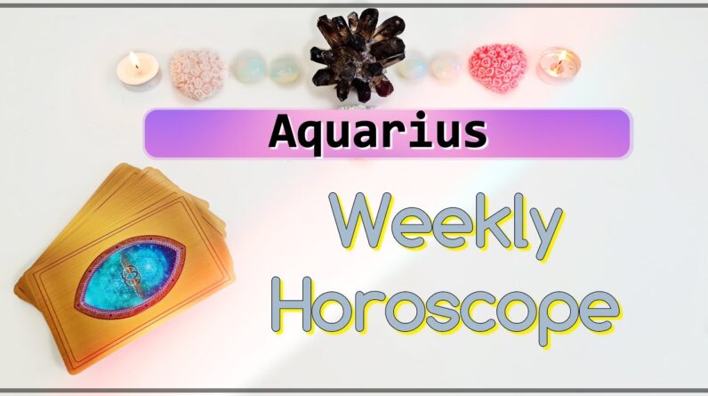 Aquarius WEEKLY HOROSCOPE ✴︎19th Dec to 25th Dec✴︎December Tarot Reading💫Weekly Prediction Astrology