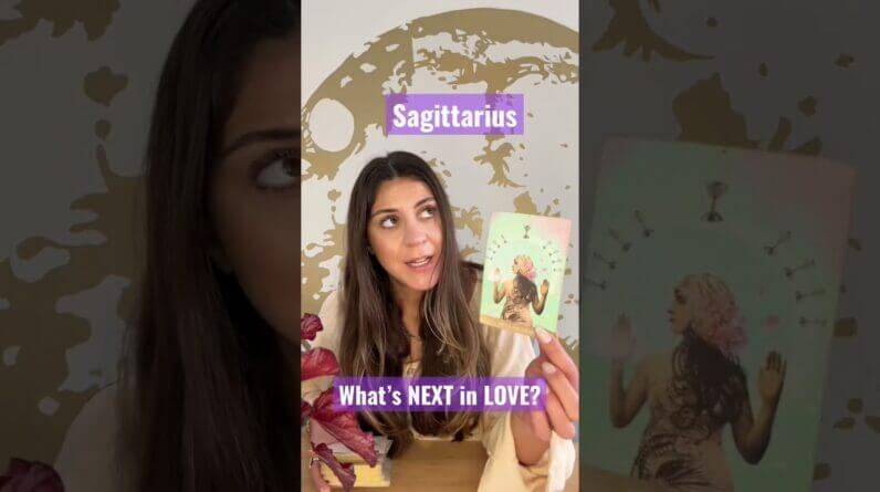 SAGITTARIUS 🔮 Wha’a NEXT in LOVE? #sagittarius #shortstarot #shorts #tarot #sagittariustarot