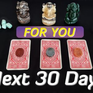 NEXT 30 DAYS FOR YOU | LOVE-CAREER-MONEY-HEALTH-TRAVELLING PSYCHIC JANUARY TAROT READING TIMELESS
