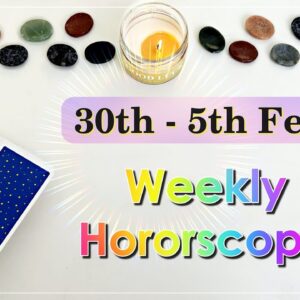 WEEKLY HOROSCOPE✴︎ 30th Jan to 5th feb ✴︎ February Tarot Reading Weekly Prediction Astrology 2023