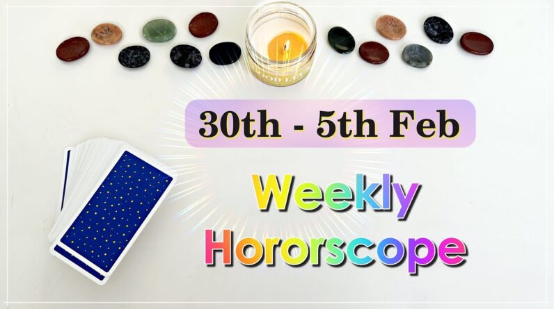 WEEKLY HOROSCOPE✴︎ 30th Jan to 5th feb ✴︎ February Tarot Reading Weekly Prediction Astrology 2023