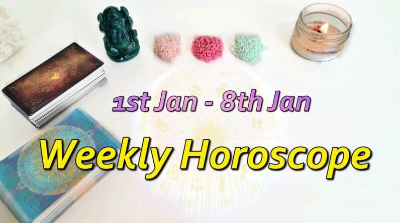 WEEKLY HOROSCOPE ✴︎1st Jan to 8th Jan ✴︎January Tarot Reading💫Weekly Prediction Astrology Tarot 2023