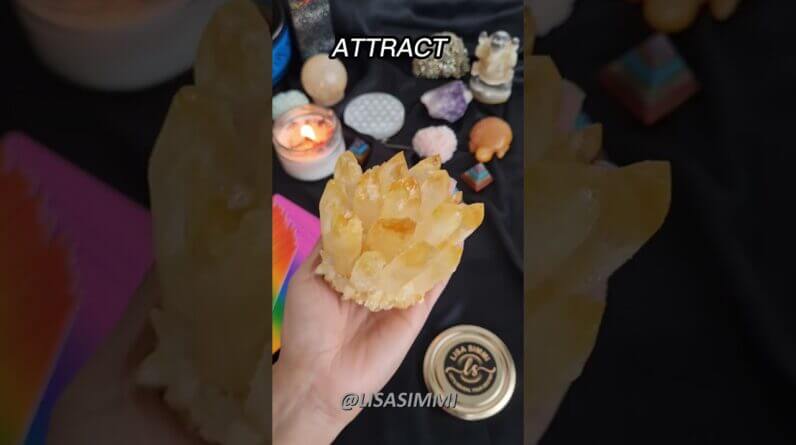 Rare Crystal for Success & Abundance #lisasimmi #shorts #pickacard #newyear2023 #crystal #loa #god