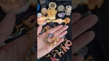 Lucky for You & To Gift 🎁💕 #lisasimmi #shorts #crystalhealing #crystaljewelry #nameart #initial