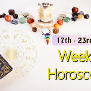 WEEKLY HOROSCOPE✴︎17th April to 23rd April✴︎ April Tarot Reading Weekly Astrology Horoscope