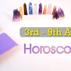 Check Your Stars✴︎APRIL WEEKLY HOROSCOPE ✴︎ 3rd April to 9th April✴︎A Tarot Reading for Next 7 days