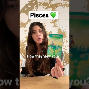 PISCES💚 How They View You…. #shorts #tarot #pisces