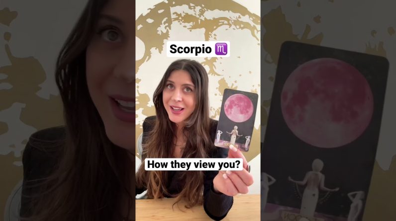 Scorpio ♏️ How They View You? #shorts #scorpio #tarot