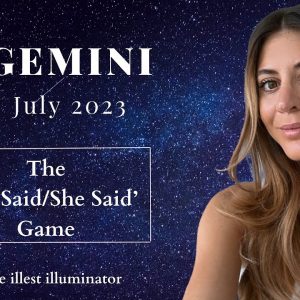 GEMINI ♥️ A Heated CONVERSATION! Love Messages July 2023 Tarot Reading