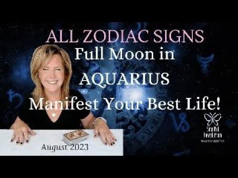 ALL SIGNS *LIVE* Tarot: Full Moon in Aquarius "Manifest Your Best Life!"