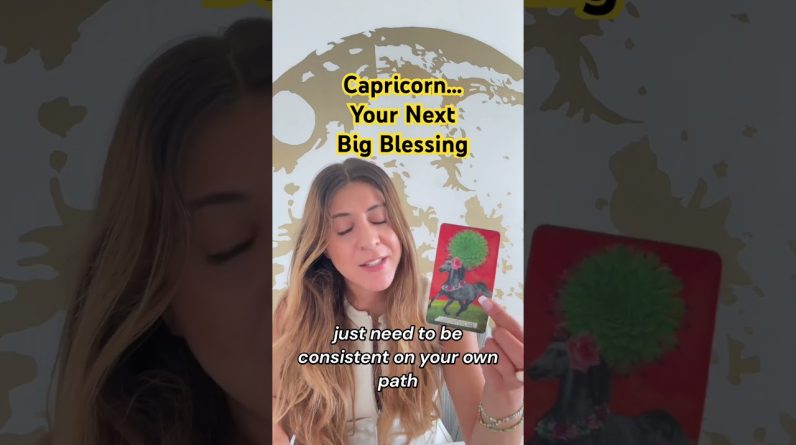 Capricorn 💛 Your Next Big Blessing! August Tarot!