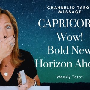 CAPRICORN : WOW, New Bold Horizons | Weekly July 2023 Zodiac Tarot Reading